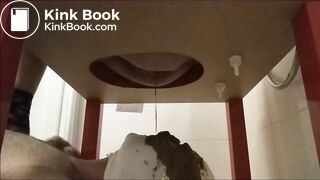 Nastiest diarrhea ever on the human toilet