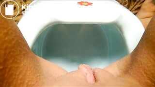 Polish girl pooping into potty 7