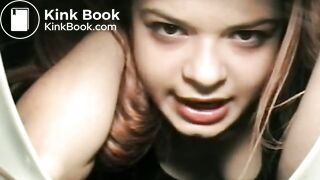 teen babe's toilet slave
