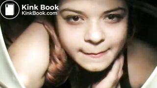 teen babe's toilet slave