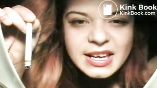 teen babe's toilet slave