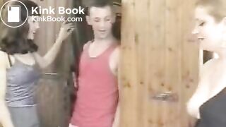 Vintage Lesbian french scat orgy