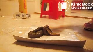 Chinese girl pooping_06