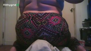 Girl farts on guy face