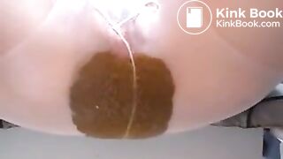 nice pantyhose poop