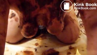 cute girl Scat Sex - video 3