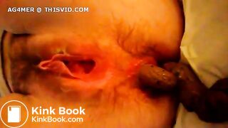 Husband filming his wife shitting in bed