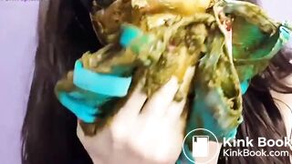 sexy naked Russian shitting - video 2