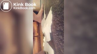 shit in bathroom