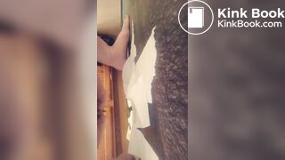 shit in bathroom