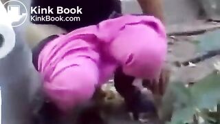 Girl pooping public - video 2