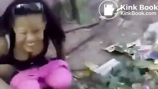 Girl pooping public - video 2