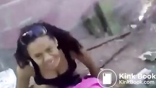 Girl pooping public - video 2