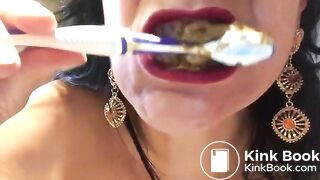 Brushing Teeth With Shit