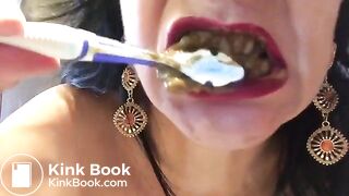 Brushing Teeth With Shit