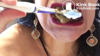 Brushing Teeth With Shit