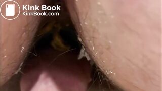 BBW jacking off dick with LOUD nasty shit