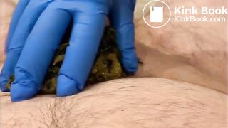 BBW jacking off dick with LOUD nasty shit