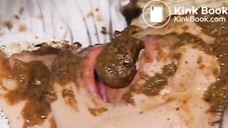 Diarrhea right in her face