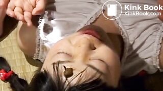 Diarrhea right in her face