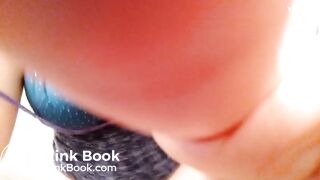 Sexy big tits chick toilet diarrhea farting