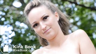 woman pooping outdoor - video 2