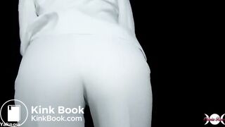 Sexy redhead secretary explosive farting