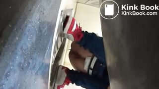 cute chinese girl shitting