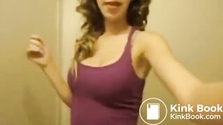 18 year old shitting over toilet