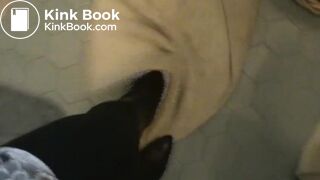 Pooped on and flushed