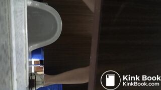 korean girl pooping hardtime