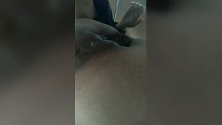 Chinese girl pooping self-portrait