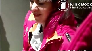 Toilet young pooping