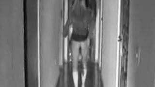 Girl shit in hallway accident