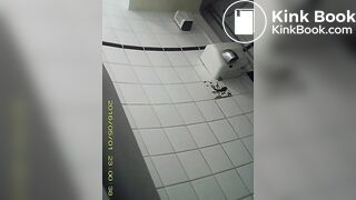 Woman Stall Poop