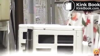 Japanese teen caught shitting in public