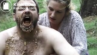 Vomit and shit in the wilds