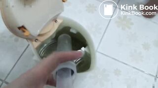 korean girl warter enema