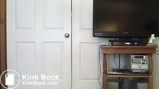 Girl Noisily Fills Her Pull-Up