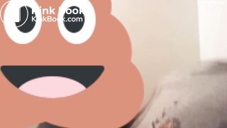 Shy Girl Poop On Toilet Lid