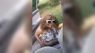 MILF Poops on Street