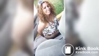 MILF Poops on Street