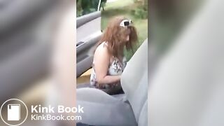 MILF Poops on Street