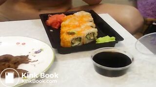 sexy Russian with a mask pooping - video 5