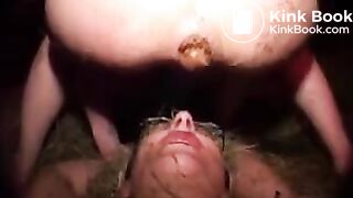 German Girl Shits in girls mouth.