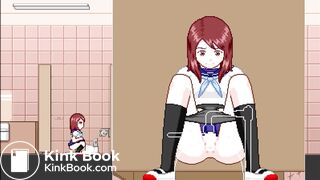 I look in the restroom(front)