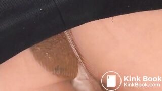 Japanese pantypoop girl