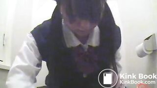 Big panty poop on the toilette