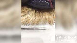 Loud poop on restaurant spycam