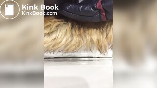 Loud poop on restaurant spycam